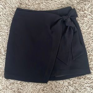 Wilfred wrap-front skirt